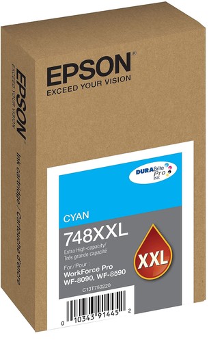 Epson cyan inkjet printer ink - epson,