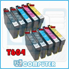 10 CARTUCCE T604XL EPSON