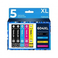 5 CARTUCCE T604XL EPSON