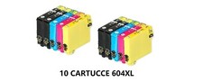10 CARTUCCE 604XL COMPATIBILI